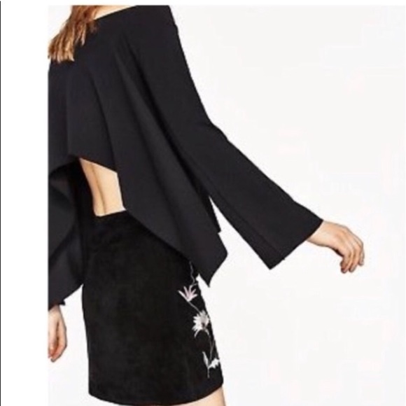 NWT Zara Off The Shoulder Top - Picture 2 of 6